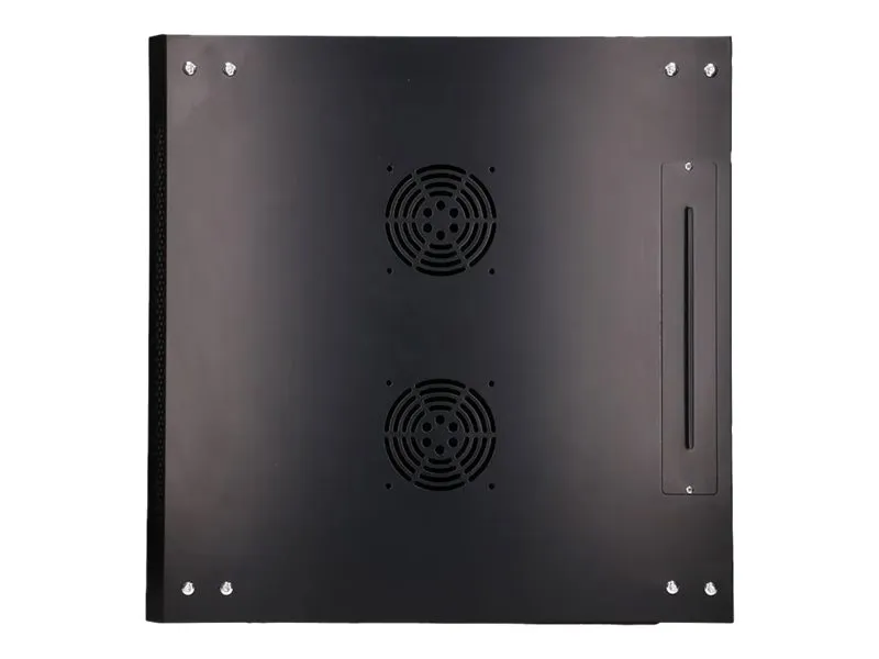 Extralink - Rack kabinet - 600x600 mm - vægmonterbar - sort - 4U - 19