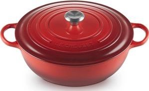 Braadpan Le Creuset Marmite Gietijzer Kersenrood 32 cm