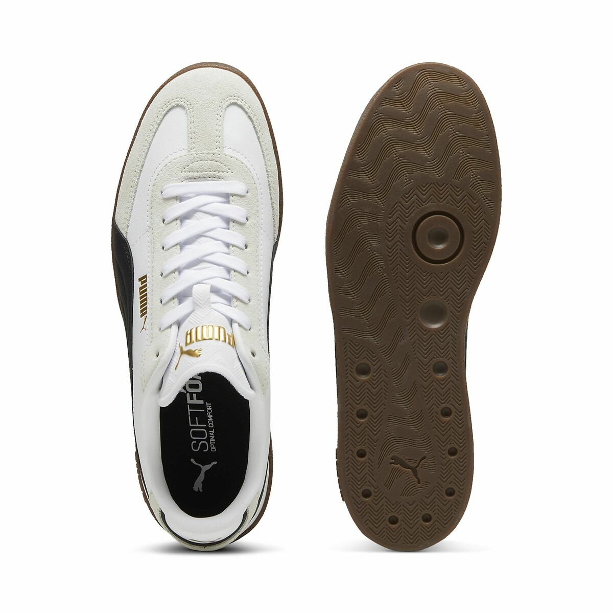 PUMA<br>Tênis de couro Club II Era