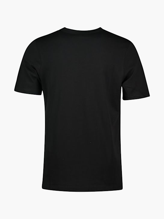 Kappa T-Shirt Schwarz