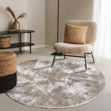 Vloerkleed Calida Rond - Creme