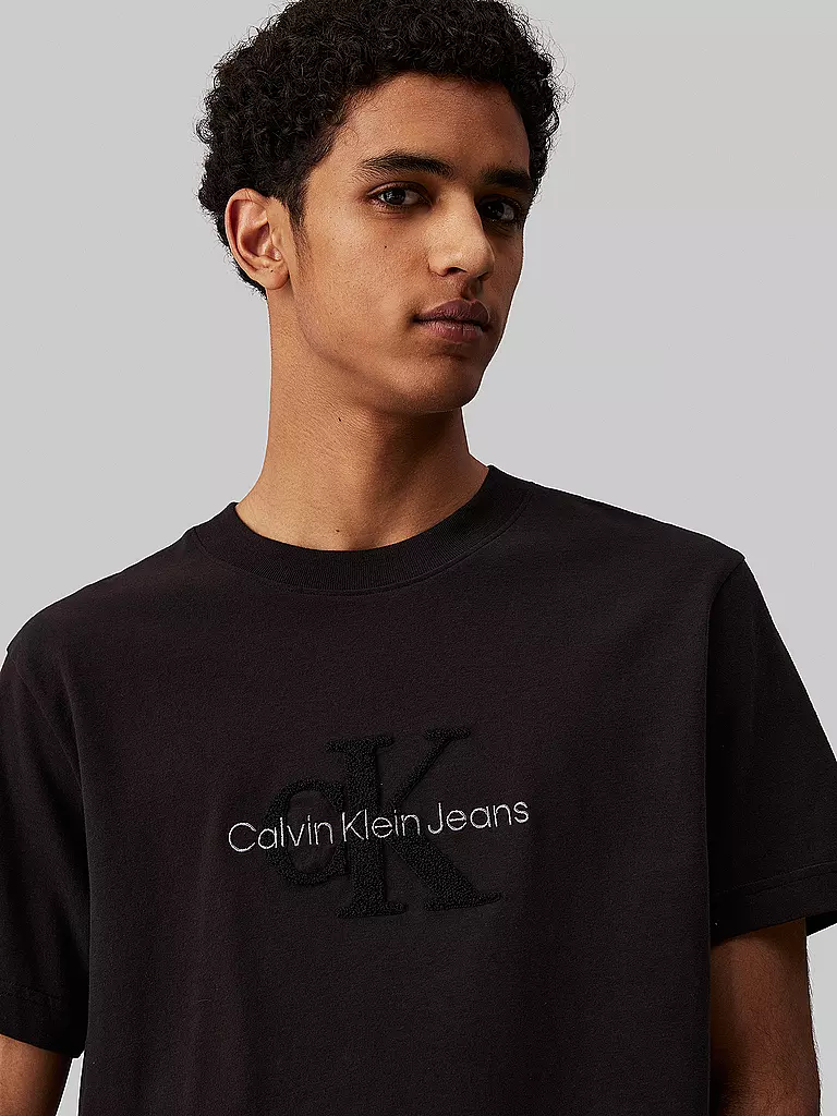 CALVIN KLEIN JEANS T-Shirt schwarz
