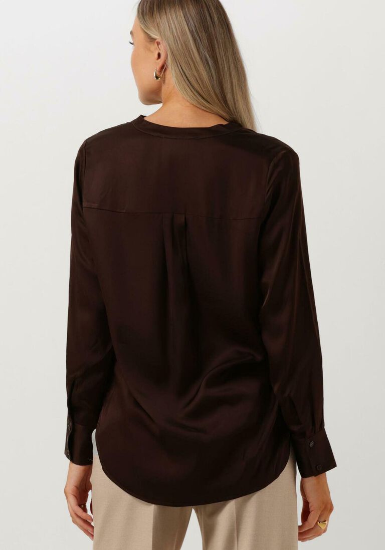 SELECTED FEMME bruine selected femme blouse slfmaribell ls satin top b