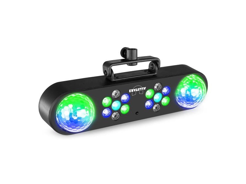Fuzzix Scheinwerfer PartyBank2 Scheinwerfer mit LEDs und Party-Lichteffekt