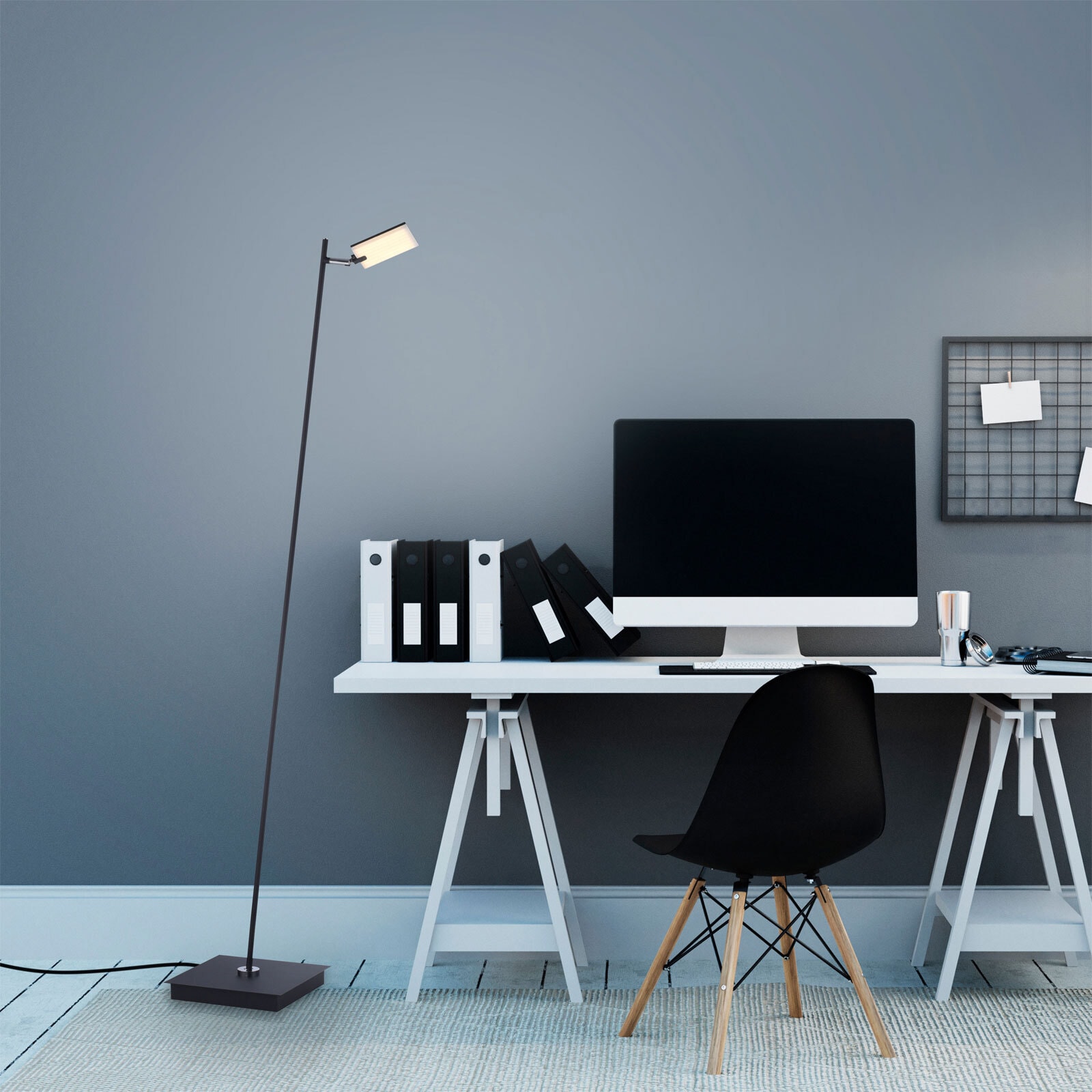 Paul Neuhaus LED Stehlampe PURE-MIRA schwarz