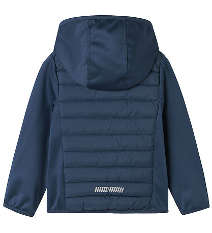 Name It Bettdecke/Softshelljacke - NmnMio Hybrid - Sargasso Sea