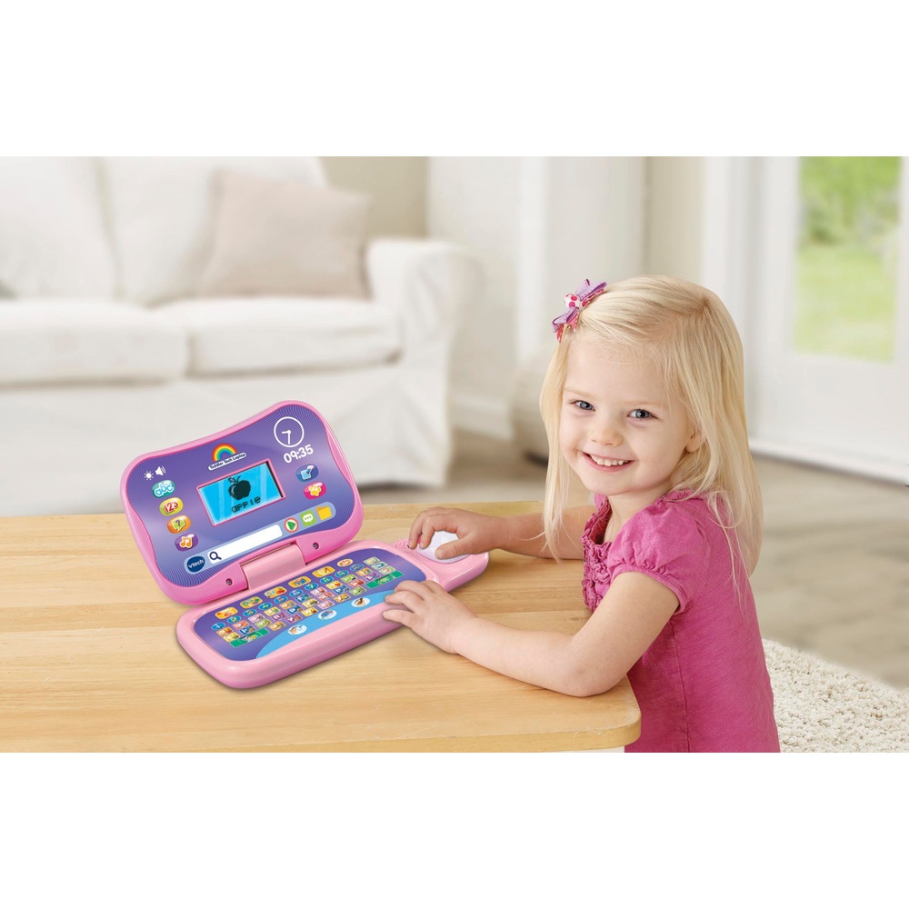 VTech Tech-Laptop für Kleinkinder, Rosa