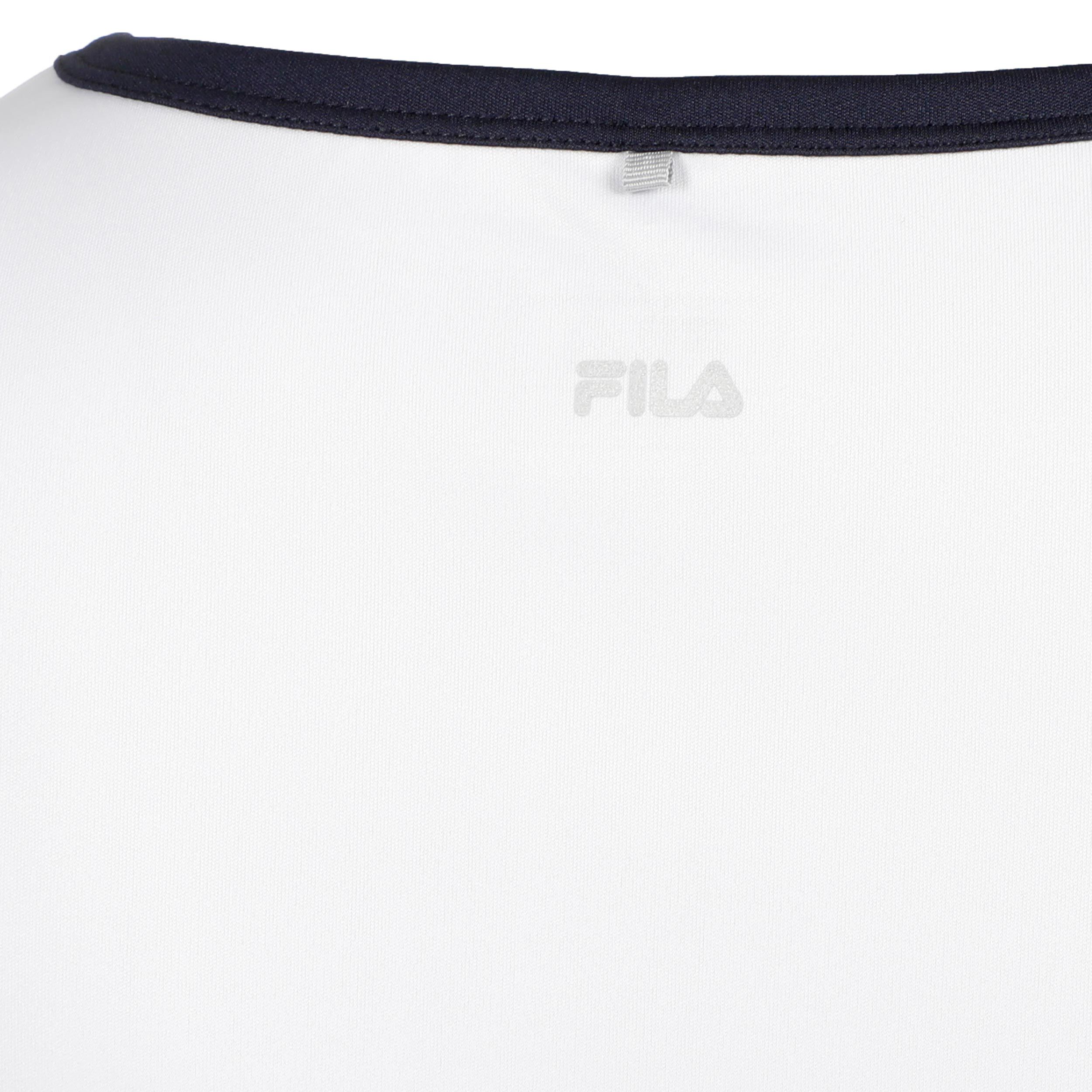 Fila Elisabeth T-shirt Femmes - Blanc , Rouge