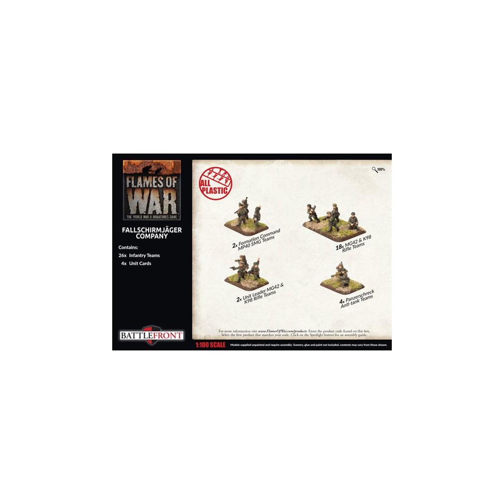 Flames of War - Fallschirmjäger Company