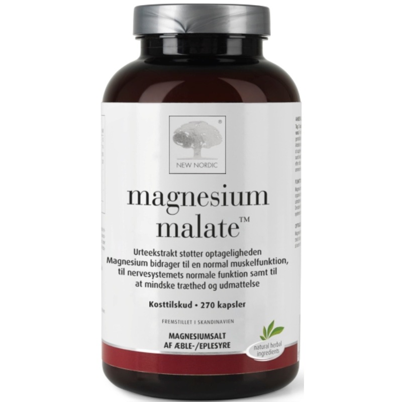 New Nordic Magnesium Malate 270 Pieces