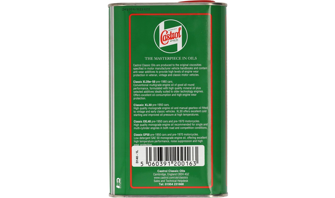 Castrol Classic D140 1 Liter