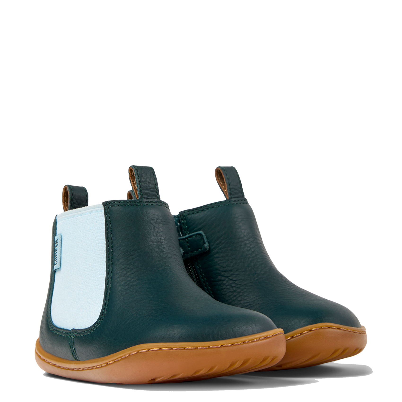 PEU CAMI - Chaussons en cuir | Vert