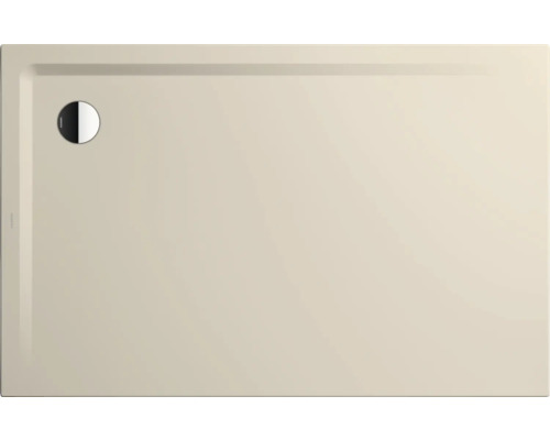 KALDEWEI SUPERPLAN 1857-5 douchebak, 180 x 90 x 2,5 cm, warm beige, matte afwerking, met bakdrager, 385747980661
