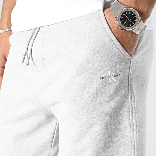 Short Jogging Micro Mono Logo 2915 Gris Chiné