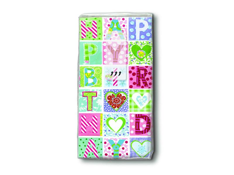 Paper   Design Taschentücher B-day 1 Stück Taschentücher, 10 Stück
