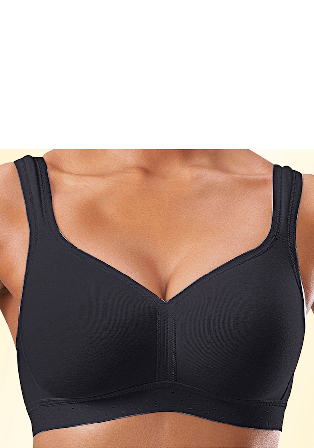 petite fleur Soft-BH Packung, 2 Stück,  ohne Bügel aus sanfter Baumwolle