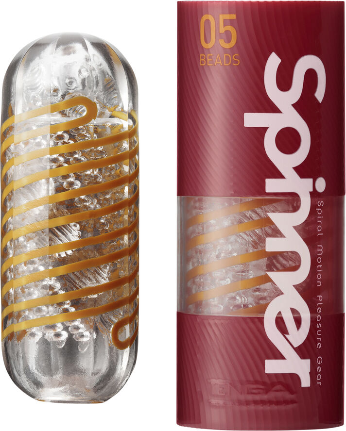 Tenga TENGA - SPINNER MASTURBATOR 05 BEADS Transparent