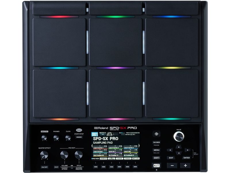 Roland Sampling Pad SPD-SX PRO Sampling-Sidekick in Bestform