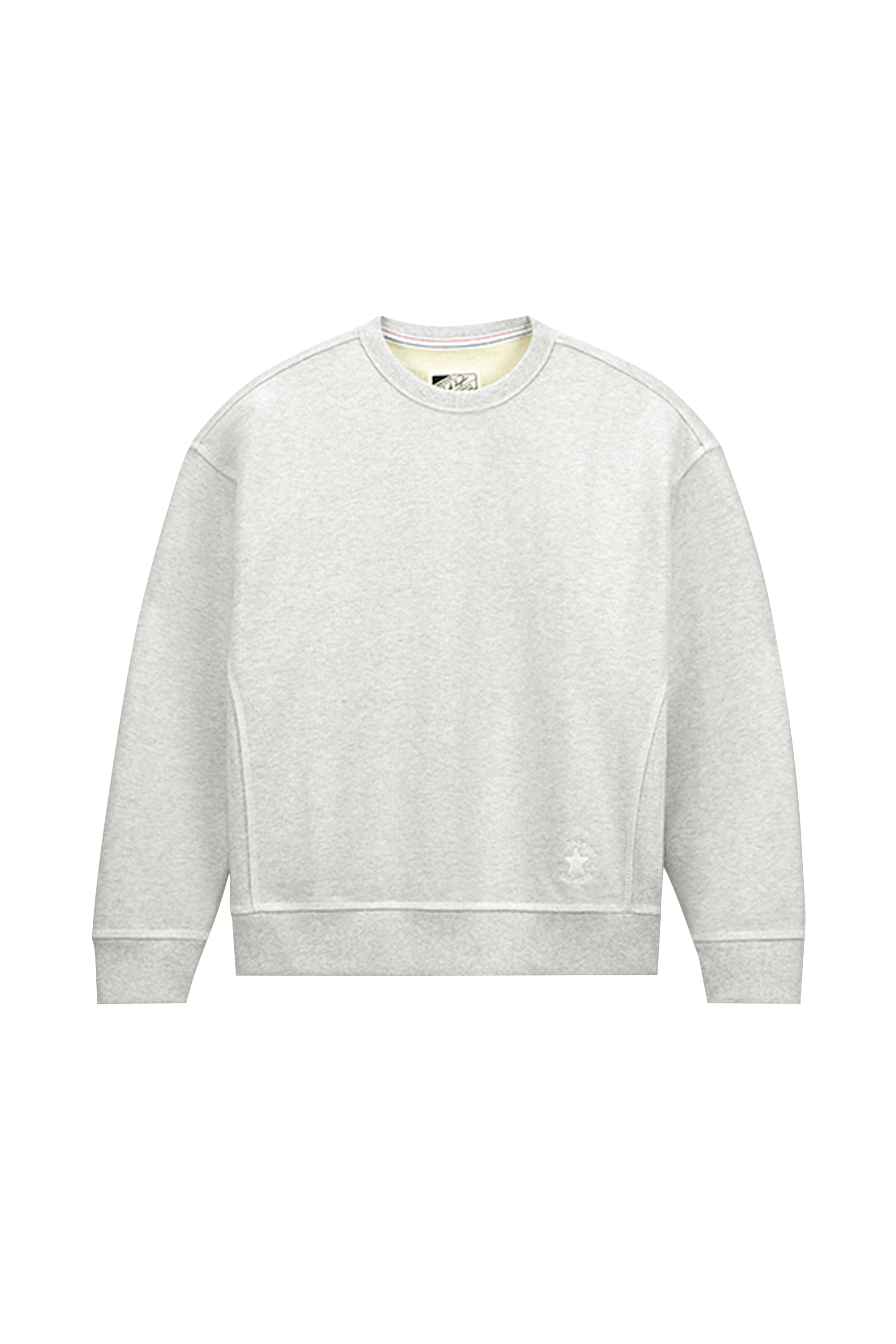 CONVERSE Sweatshirt GO-TO GOLD Gris
