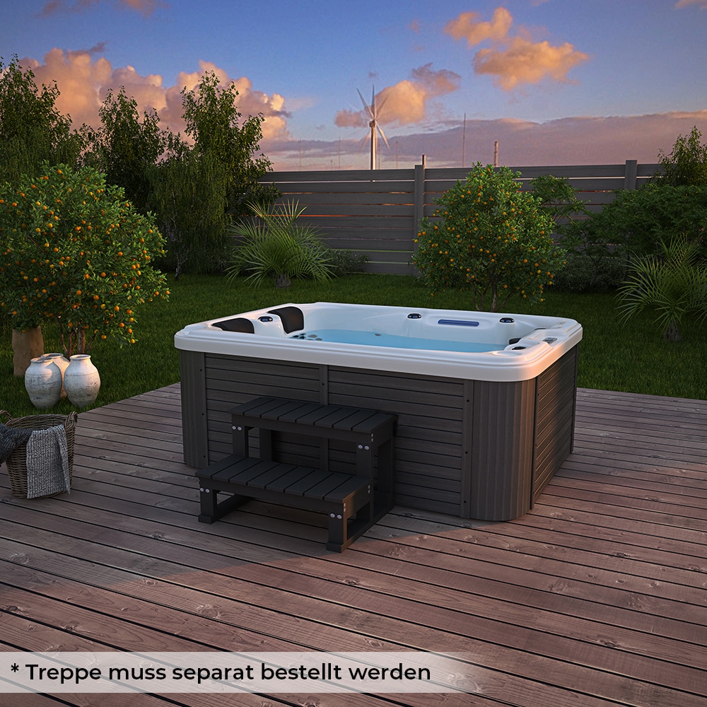 Home Deluxe Outdoor-Whirlpool BEACH PURE
