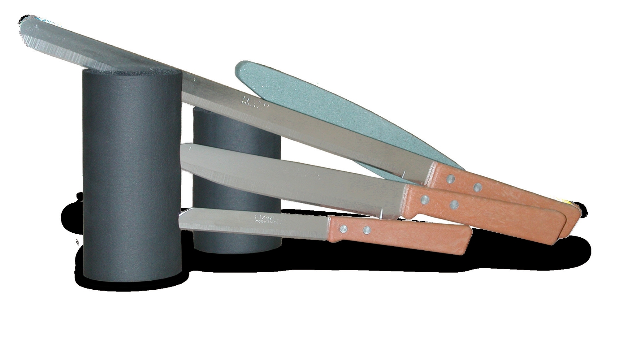 Armacell ArmaFlex Messer Set 4 teilig für Kautschukprodukte mit Schleifstein