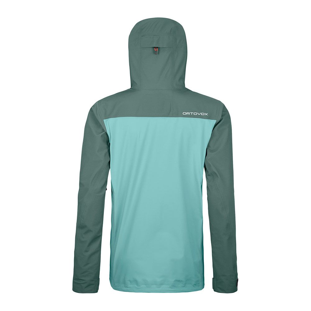 Ortovox 3L RAVINE SHELL - Veste ski Femme ice waterfall