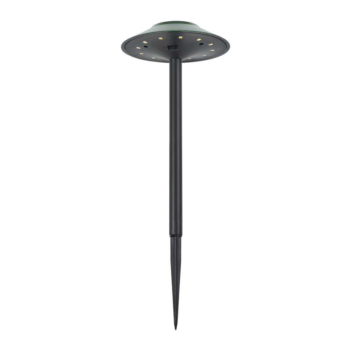 Set van 4 prikspots groen incl. LED IP44 solar - Mushroom