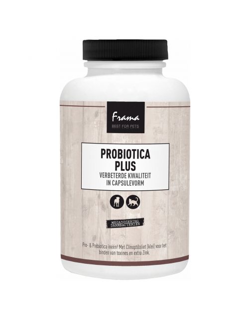 Frama Probiotica Plus - Supplement - 90 caps Hond-Kat-Paard