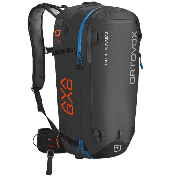 Sac airbag ORTOVOX ASCENT 30 AVABAG KIT REGULAR NOIR ANTHRACITE