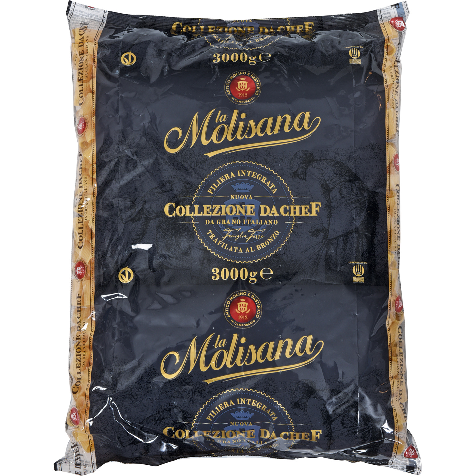 La Molisana Mezzi Rigatoni, 3 kg