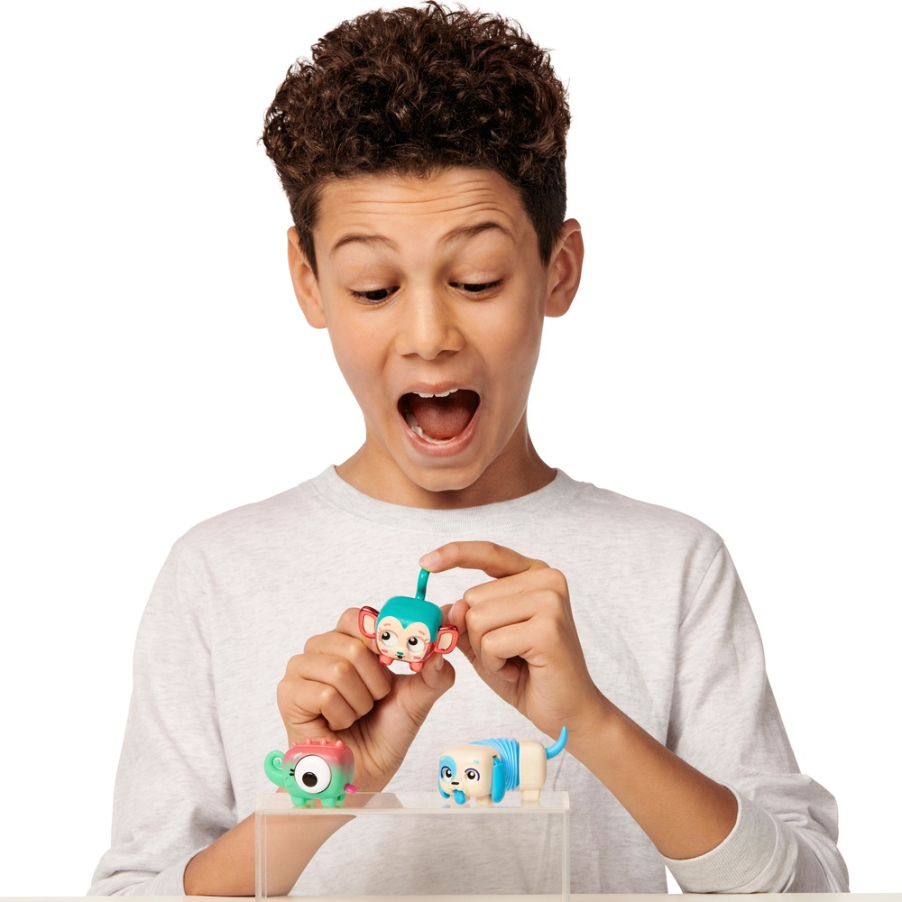 Little Live Pets - Squirkies: Metallic Cheeky Pop Monkey 3er-Pack Sortiment