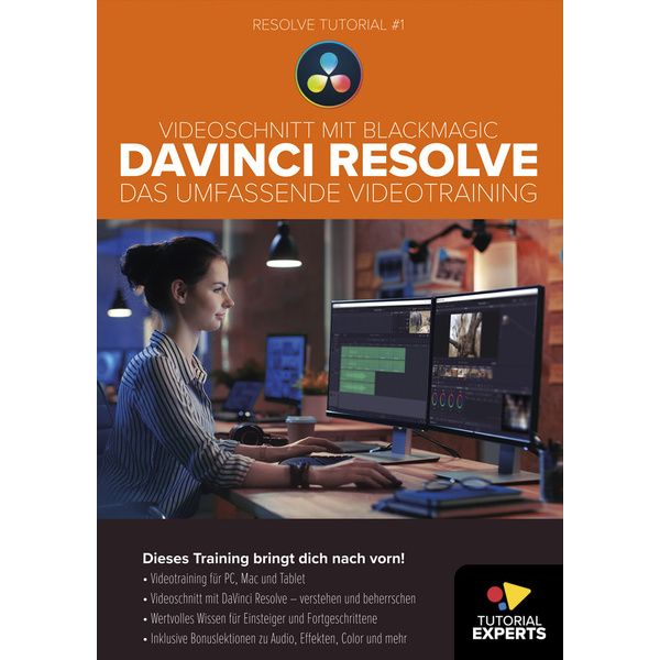 Tutorial Experts DaVinci Resolve-Videotraining