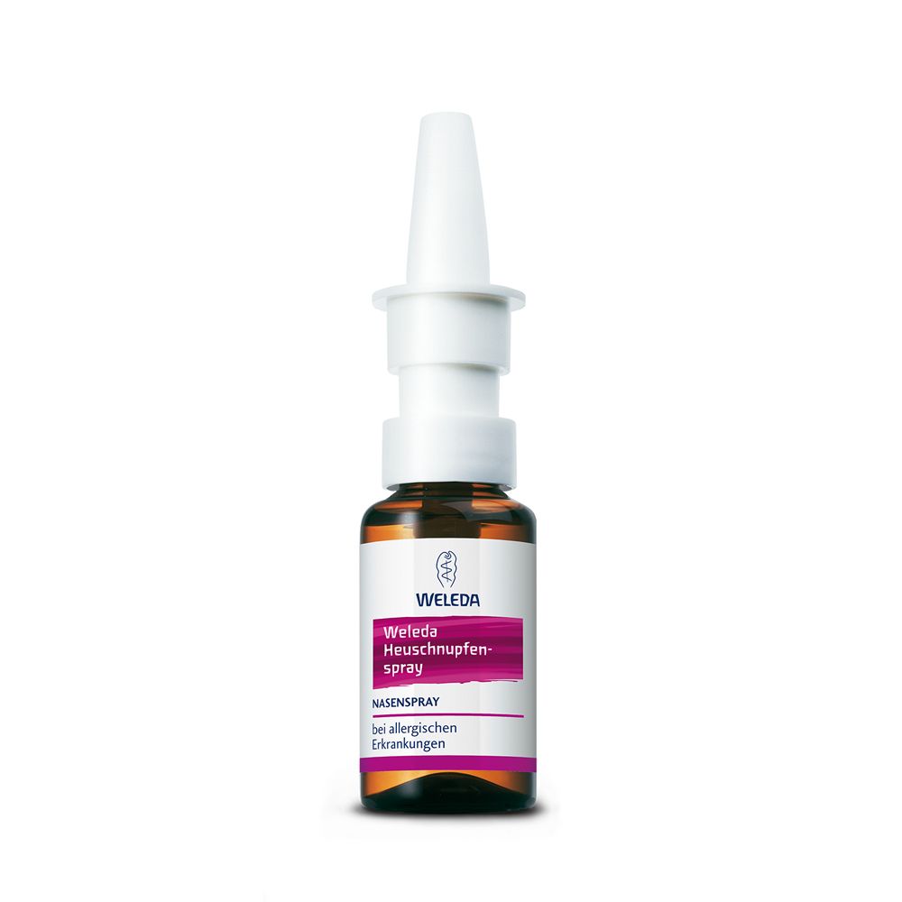 Weleda Heuschnupfenspray - Nasenspray zur Behandlung von Allergien der Atemwege wie Heuschnupfen