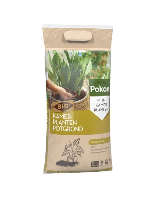 Pokon Bio Potgrond Kamerplanten Turfvrij - Potgrond Turf - 10 l