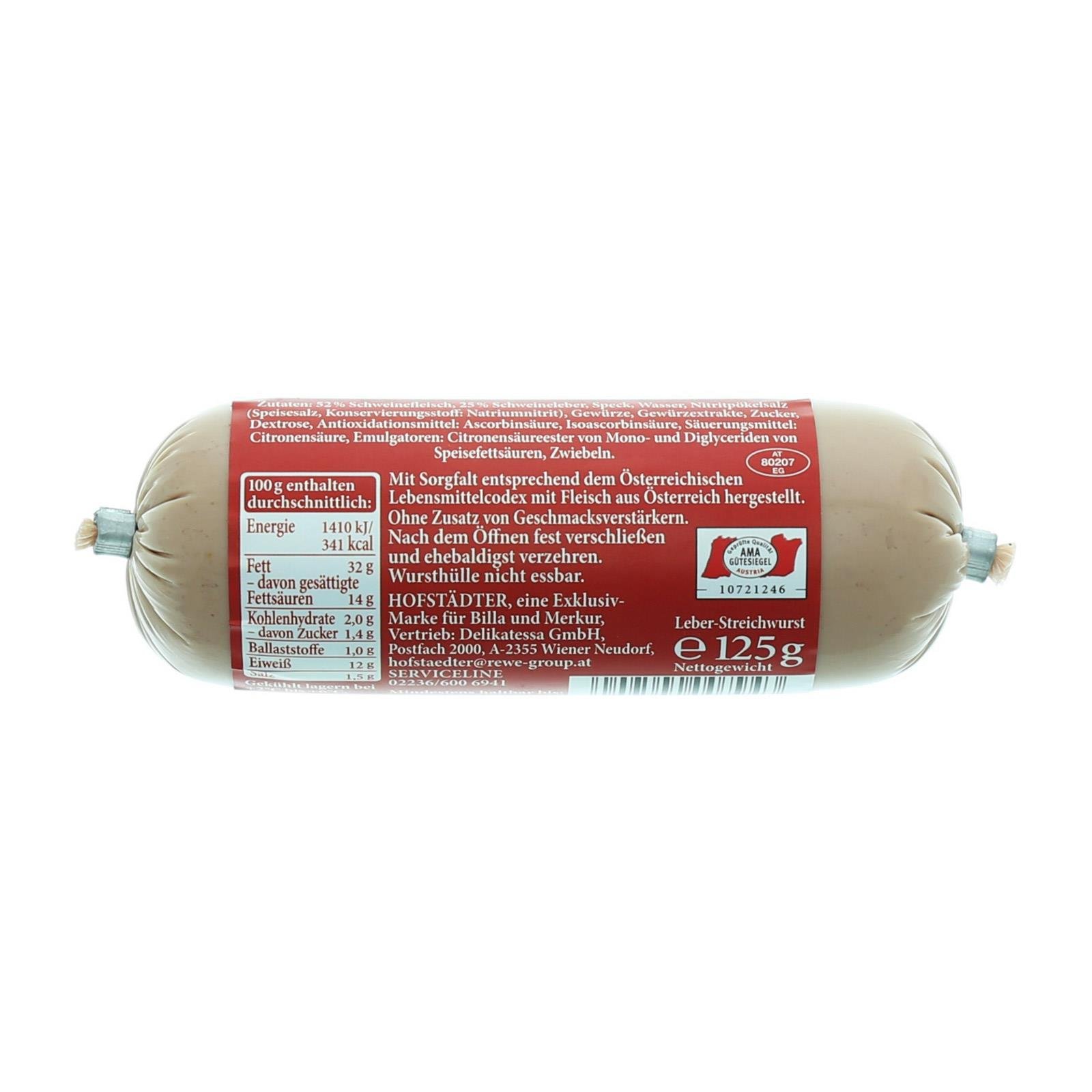 Hofstädter Leberstreichwurst
