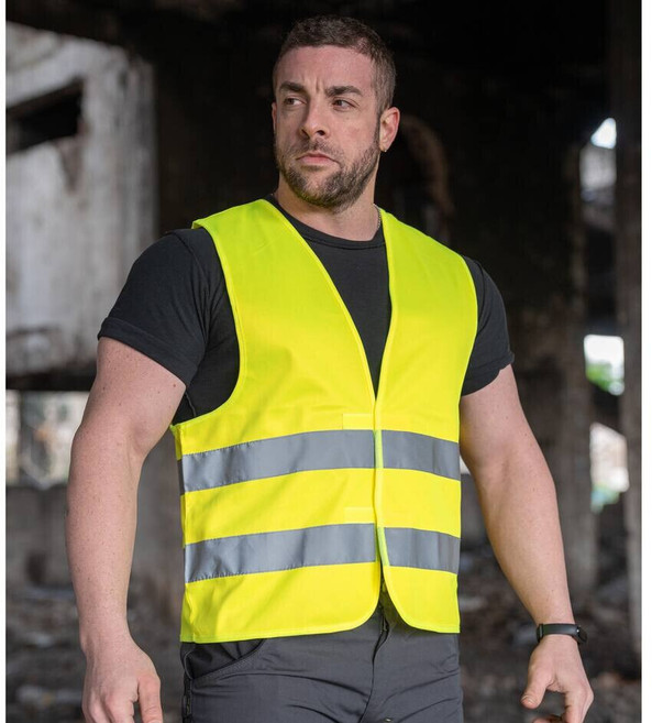 KORNTEX KX230 - Gilet de sécurité imprimé Visitor ou Security