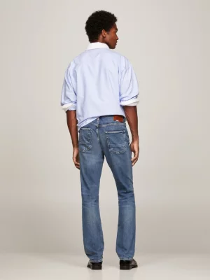 Calça jeans TH Flex Denton Fitted Straight Faded