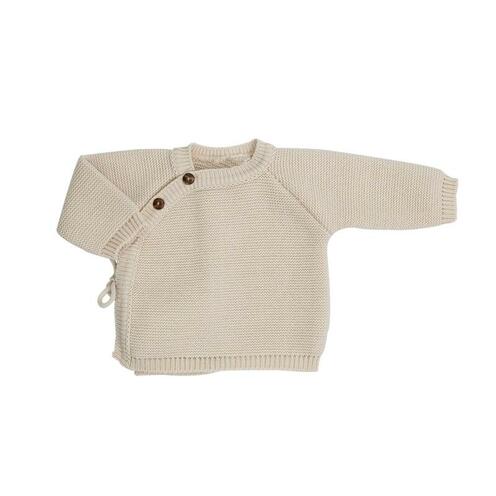 Brassière maille 0-1 mois - Sable - TROIS KILOS SEPT