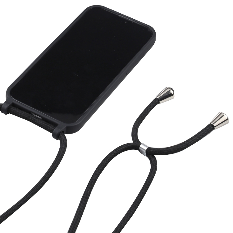 Handyhülle mit Band iPhone 14 Plus schwarz