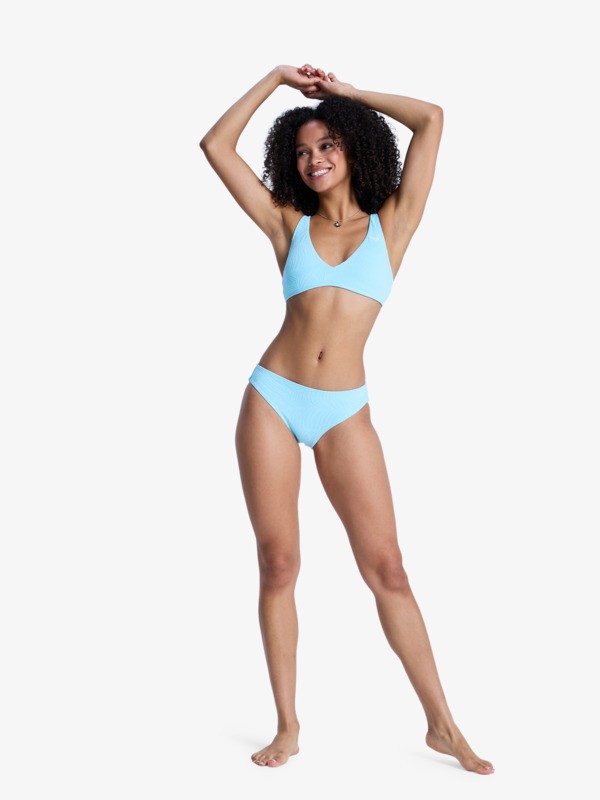 Roxy Palm Dreams Hipster Bas de bikini hipster Bleu Femme