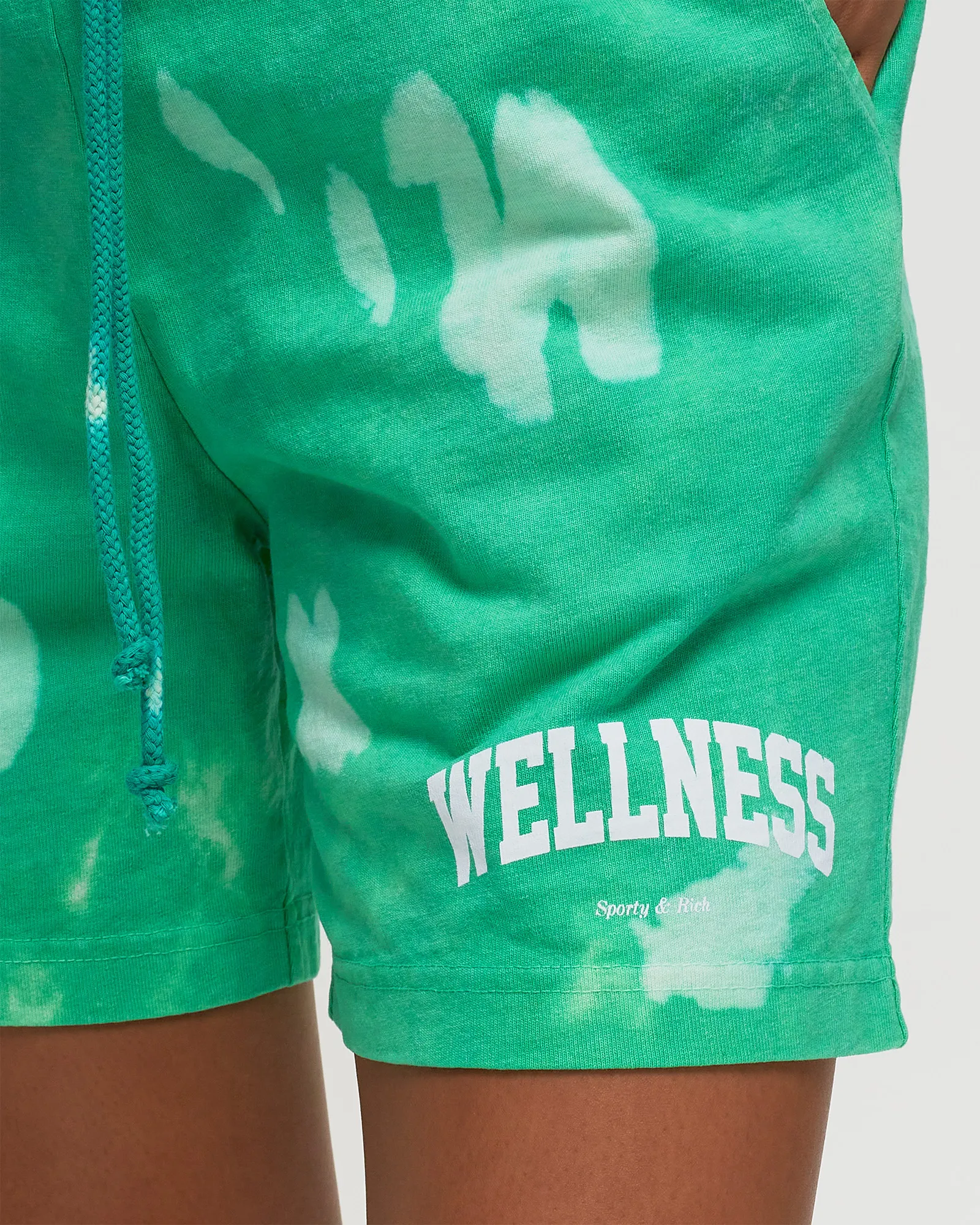 Sporty & Rich Wellness Ivy Gym Tie Dye Short