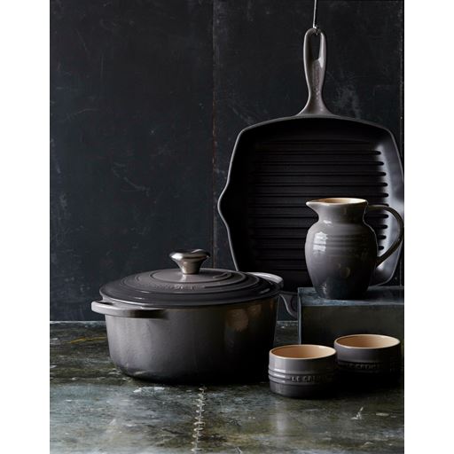 Le Creuset Kvadratisk Grillpande, Flint, 26x26 cm