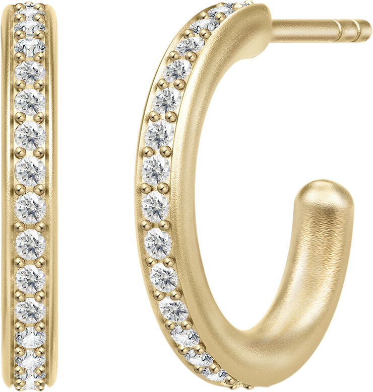Julie Sandlau Infinity mini hoop Guld