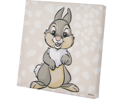 Canvas schilderij Disney Bambi Echte Vriend set van 3 3x 30x30 cm