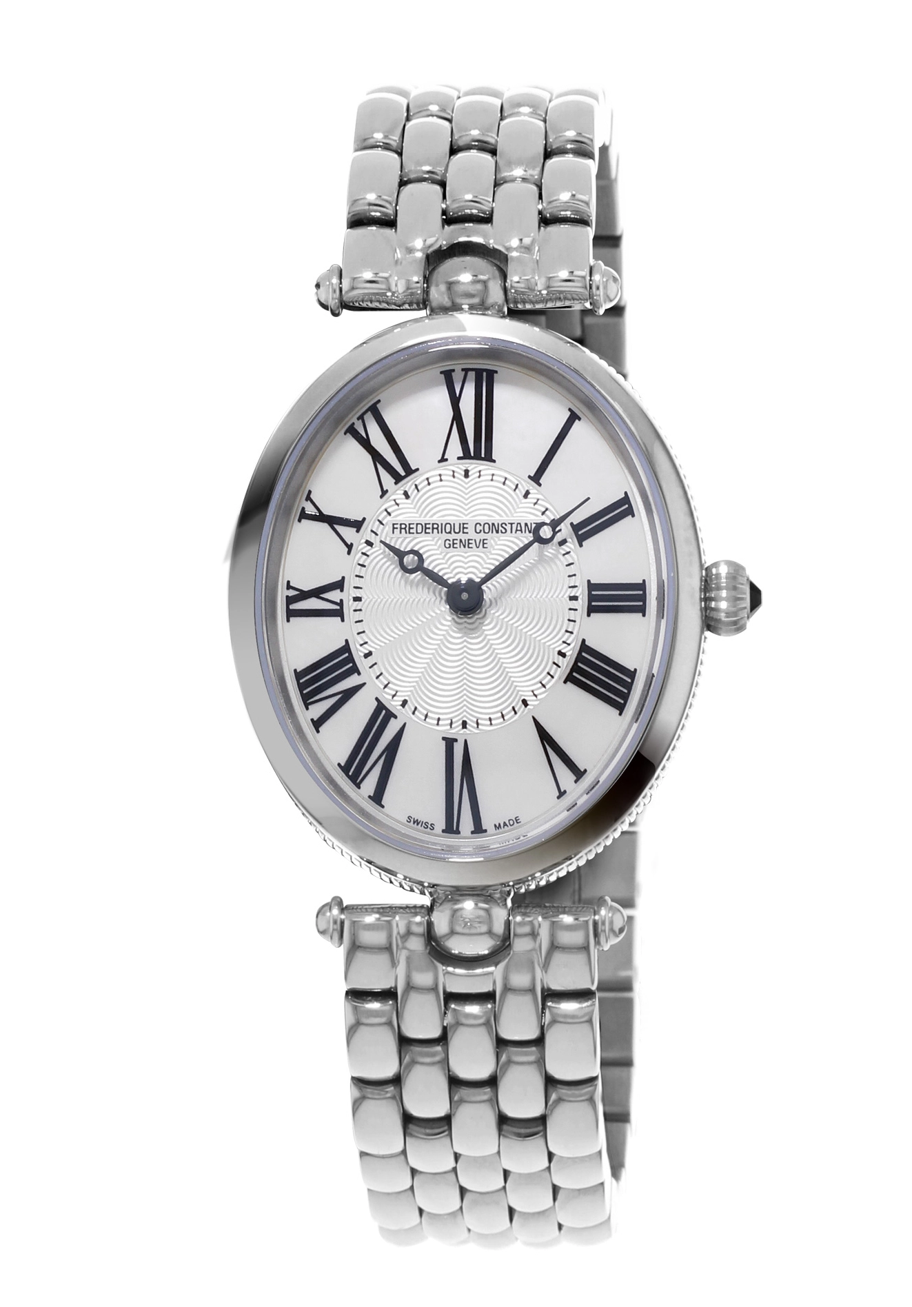 Frederique Constant Art Deco Damenuhr Silber FC-200MPW2V6B