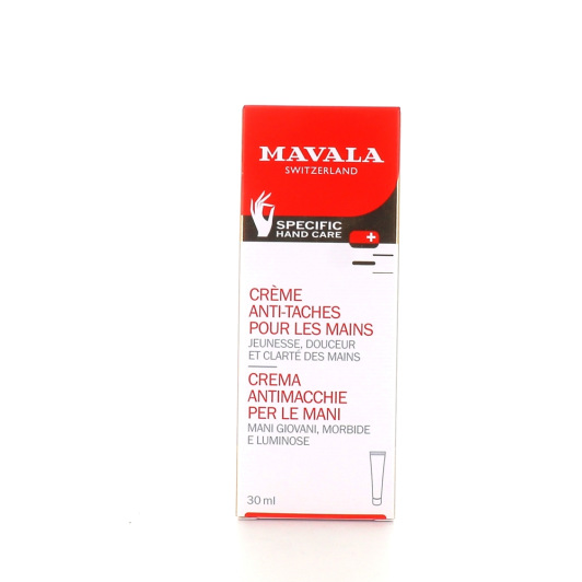 Crème anti-taches pour les mains Mavala
