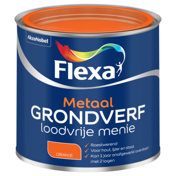 Flexa metaal loodvrije menie oranje 250 ml