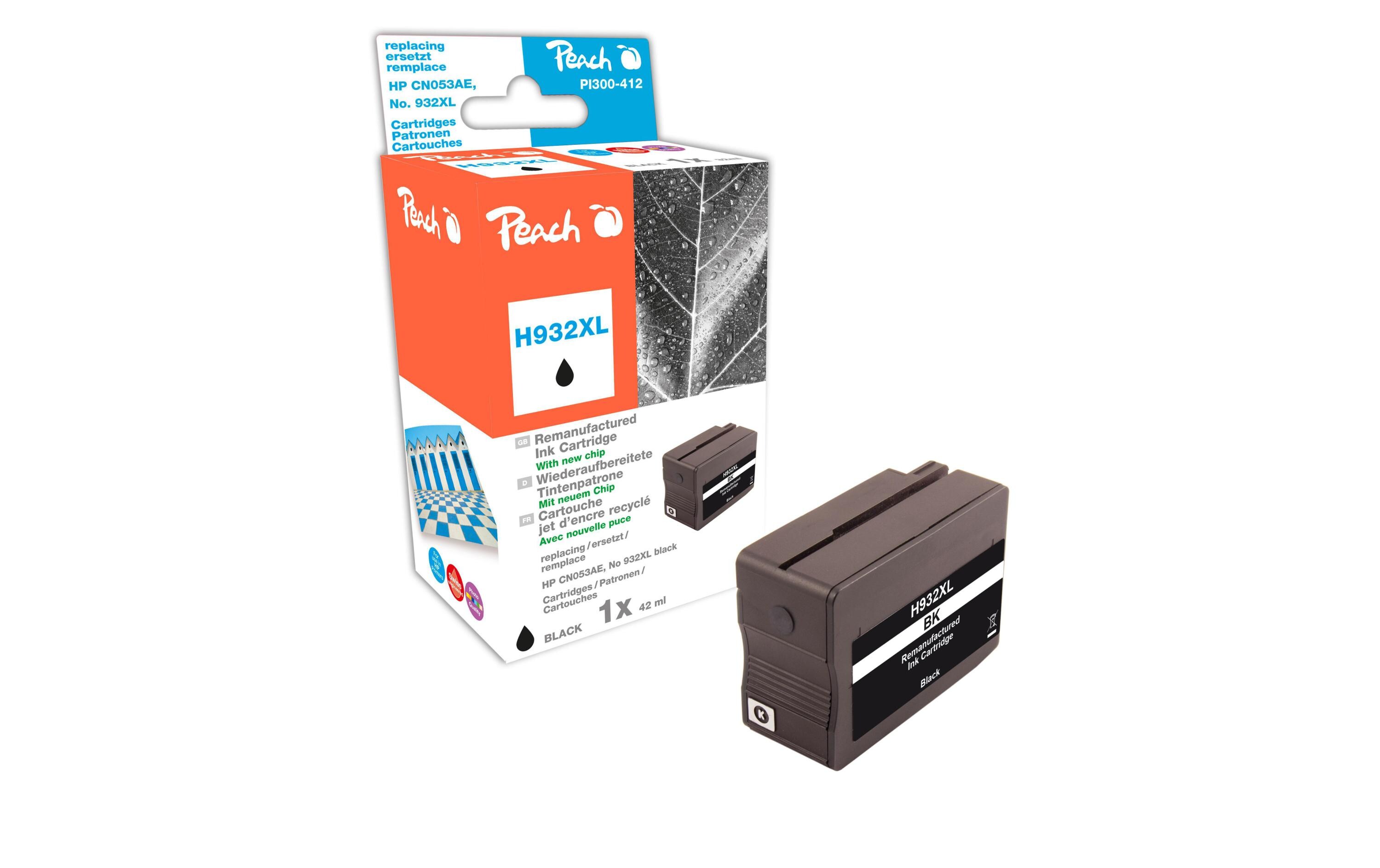 Tinte HP Nr. 932XL (CN053AE) BlackTinte, Schwarz mit Chip