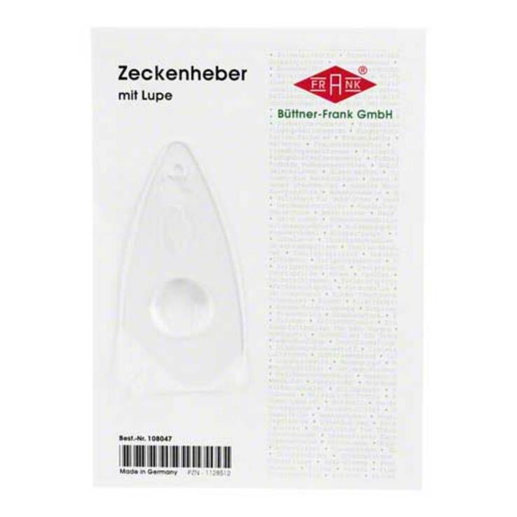Zeckenheber mit Lupe, 1 St