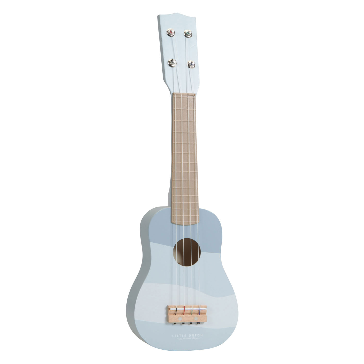 Little Dutch Houten Gitaar Blauw